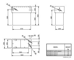 PUMPING STATION FOR WASTE WATER MINIBOX DOC 7 8F  REF. LOWARA 26-109410210